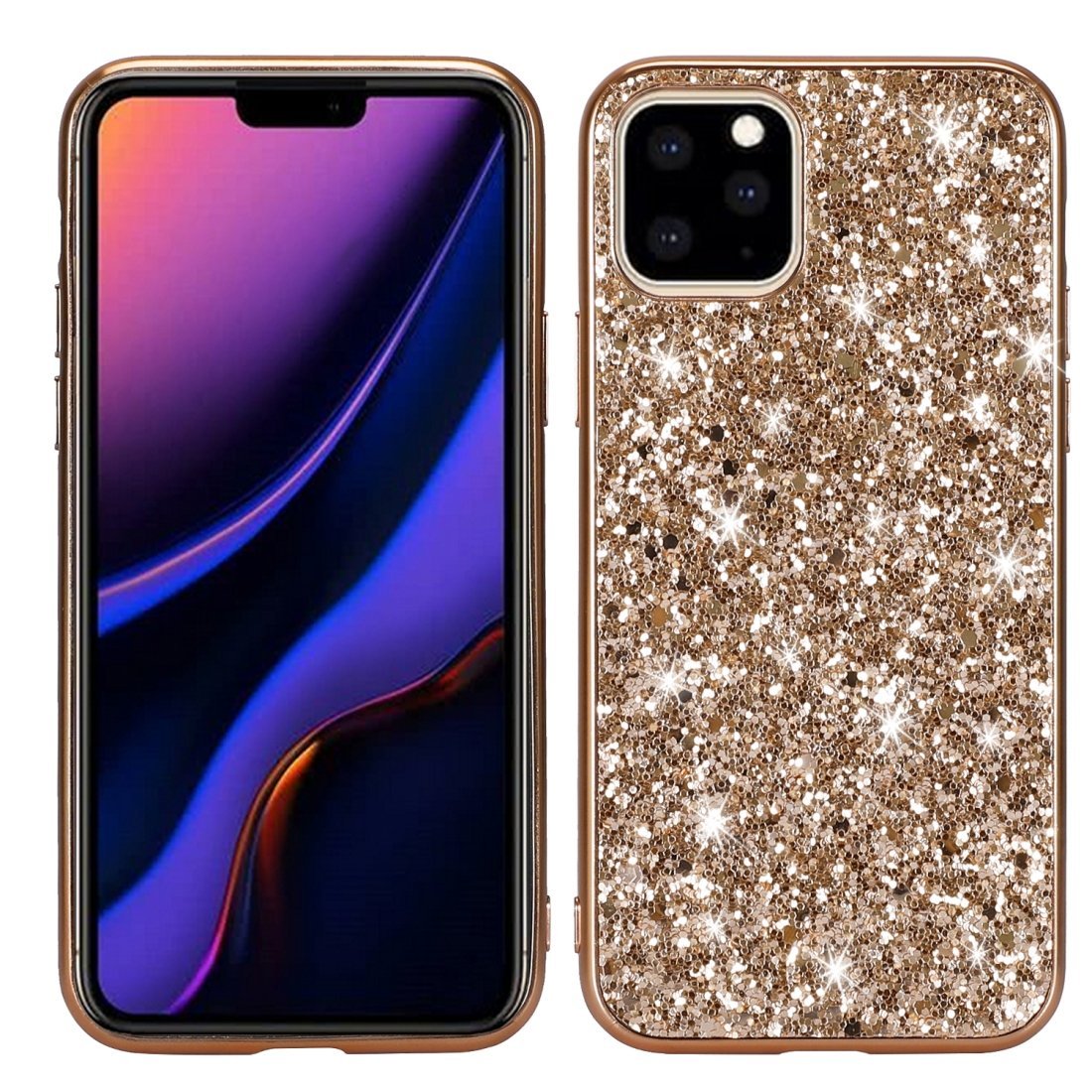 AMZER Shockproof Glitter Powder TPU Protective Case for iPhone 11 - TechFusion