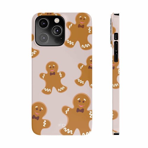 Ginger Bread Cookie Slim Case for iPhone 14 Series - TechFusion