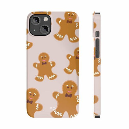 Ginger Bread Cookie Slim Case for iPhone 14 Series - TechFusion