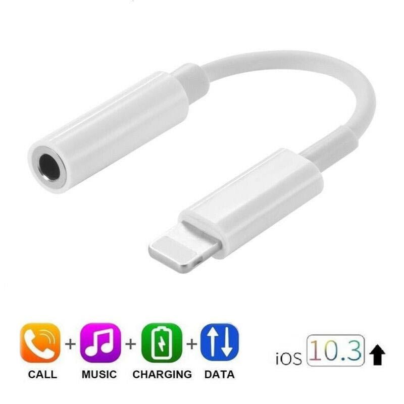 Headphone Adapter 3.5mm Aux Audio Cable - TechFusion