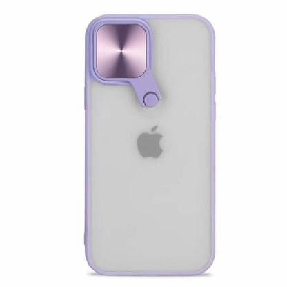 KIKO Selfie Camera Lens Protection Case with Stand for iPhone 13 Pro - TechFusion