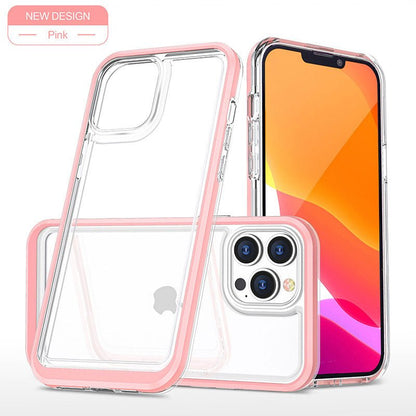 KIKO Strong Crystal Clear Slim Hard Bumper Case for iPhone 13 Pro Max - TechFusion