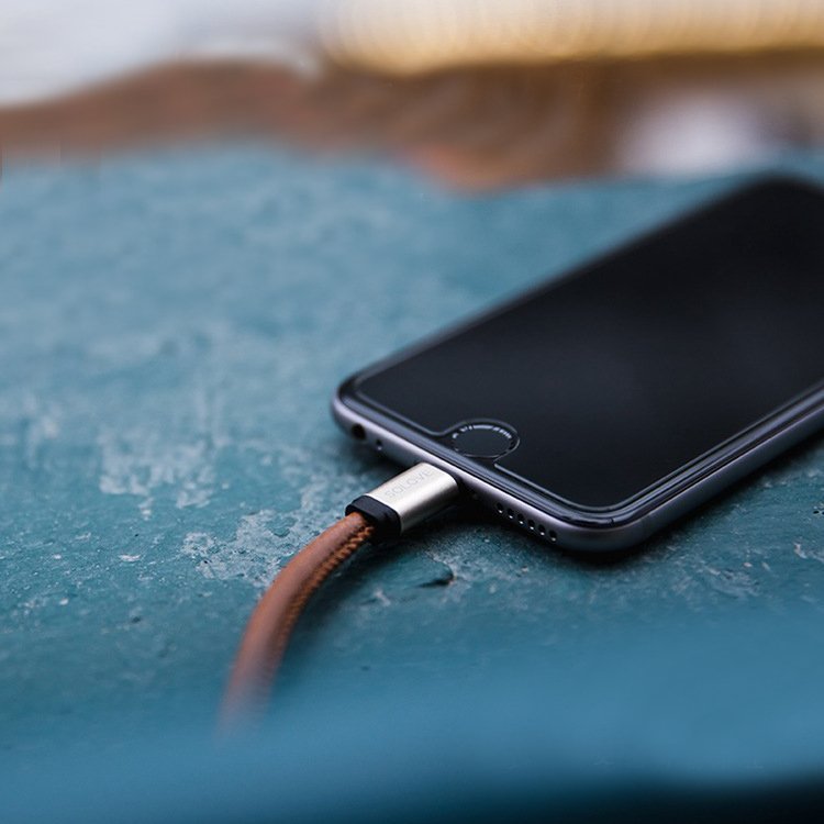 Leather Lightning Android Type - C Micro USB Cable - TechFusion