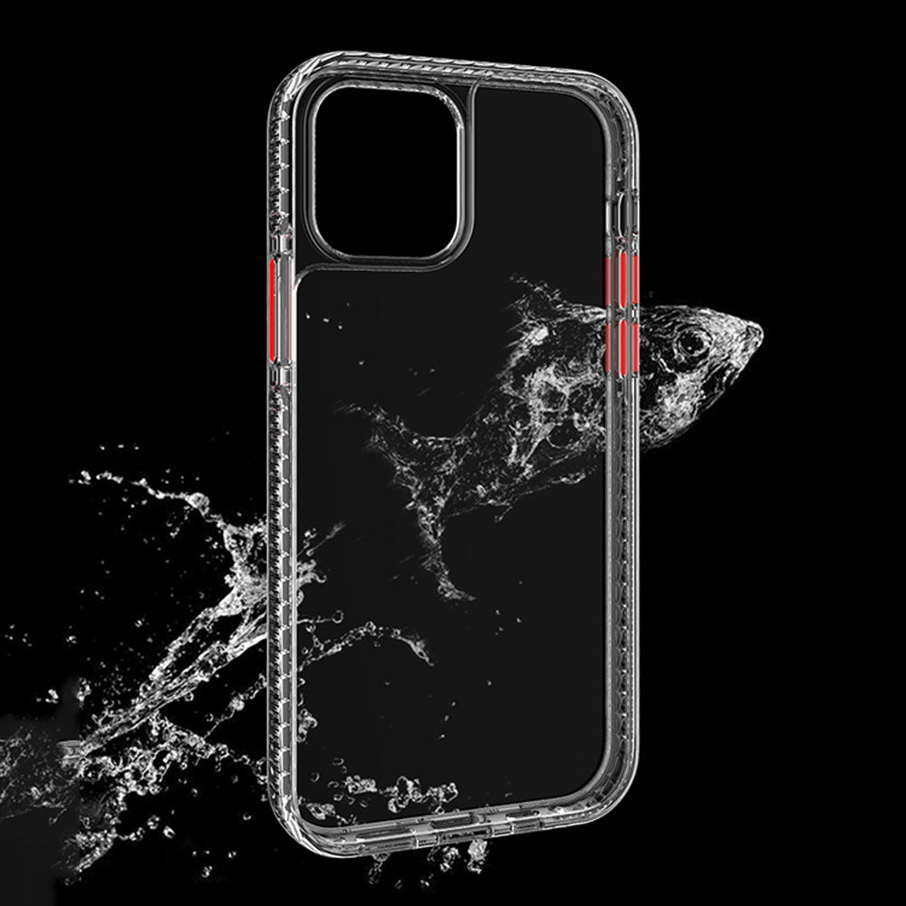 Transparent Shockproof Clear Back Shell Case for iPhone 12 / 12 Pro - TechFusion