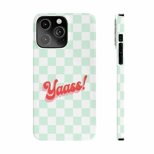 Yaass Retro Slim Case for iPhone 14 Series - TechFusion