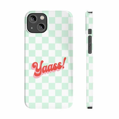 Yaass Retro Slim Case for iPhone 14 Series - TechFusion