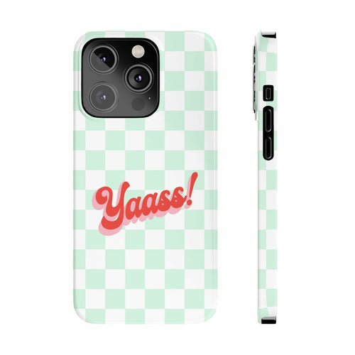 Yaass Retro Slim Case for iPhone 14 Series - TechFusion